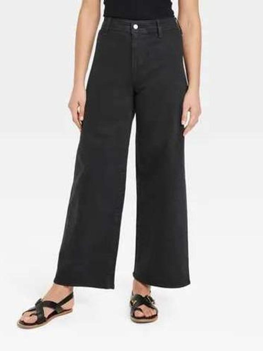 Universal Thread Black High-Rise Wide Leg Jeans